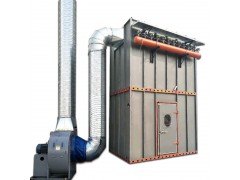 除尘器木工车间粉末吸尘系统脉冲布袋除尘器中央工业除尘设备图1